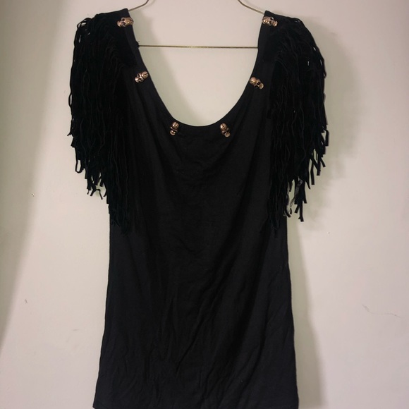 Skull & Fringe Top - Picture 2 of 11